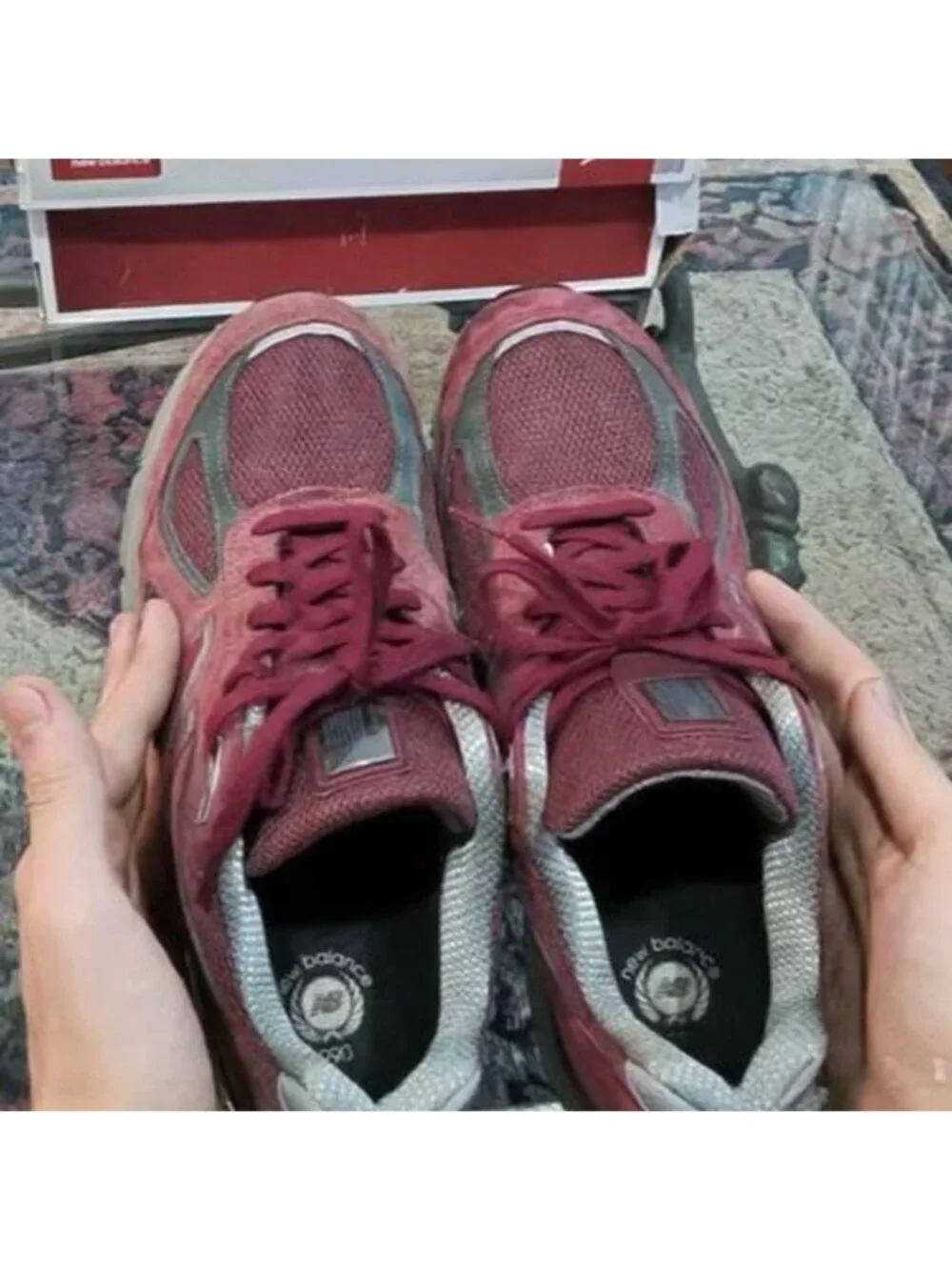 New Balance 990v4 Made in USA M990GU4 Burgundy - US 9.5D
